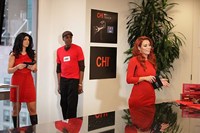 The Apprentice, Teresa Giudice (L), Arsenio Hall (C), Aubrey O'Day (R), 'Blown Away', Celebrity Apprentice 4, Ep. #12, 05/06/2012, ©NBC