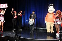 The Apprentice, Arsenio Hall (L), Aubrey O'Day (R), 'Jingle All The Way Home', Celebrity Apprentice 4, Ep. #11, 04/29/2012, ©NBC