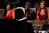 The Apprentice, Teresa Giudice (L), Arsenio Hall (C), Aubrey O'Day (R), 'Winning By A Nose', Celebrity Apprentice 4, Ep. #10, 04/22/2012, ©NBC