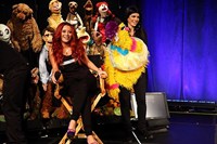 The Apprentice, Aubrey O'Day (L), Teresa Giudice (R), 'Puppet Up!', Celebrity Apprentice 4, Ep. #9, 04/15/2012, ©NBC