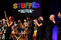 The Apprentice, Aubrey O'Day (L), Arsenio Hall (C), Teresa Giudice (R), 'Puppet Up!', Celebrity Apprentice 4, Ep. #9, 04/15/2012, ©NBC