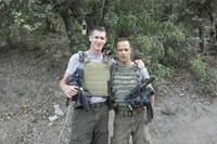 Which Way is the Frontline from Here? The Life and Time of Tim Hetherington, Tim Hetherington (L), Sebastian Junger (R), 04/12/2013, ©HBO