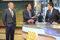 Good Morning America, Sam Champion (L), Josh Elliott (R), 11/03/1975, ©ABC