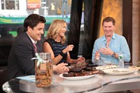 Good Morning America, Josh Elliott (L), Lara Spencer (R), 11/03/1975, ©ABC