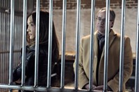 Nikita, Maggie Q (L), John Billingsley (R), 'Brave New World', Season 3, Ep. #10, 02/08/2013, ©KSITE