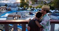 THE WAY, WAY BACK, l-r: Liam James, Sam Rockwell, 2013, ph: Claire Folger/©Fox Searchlight