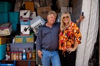 Storage Wars, Dan Dotson (L), Laura Dotson (R), 'Season 2', 07/20/2011, ©AETV