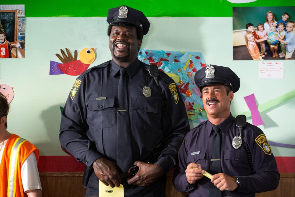 GROWN UPS 2, from left: Shaquille O'Neal, Peter Dante, 2013. ph: Tracy Bennett/©Columbia Pictures