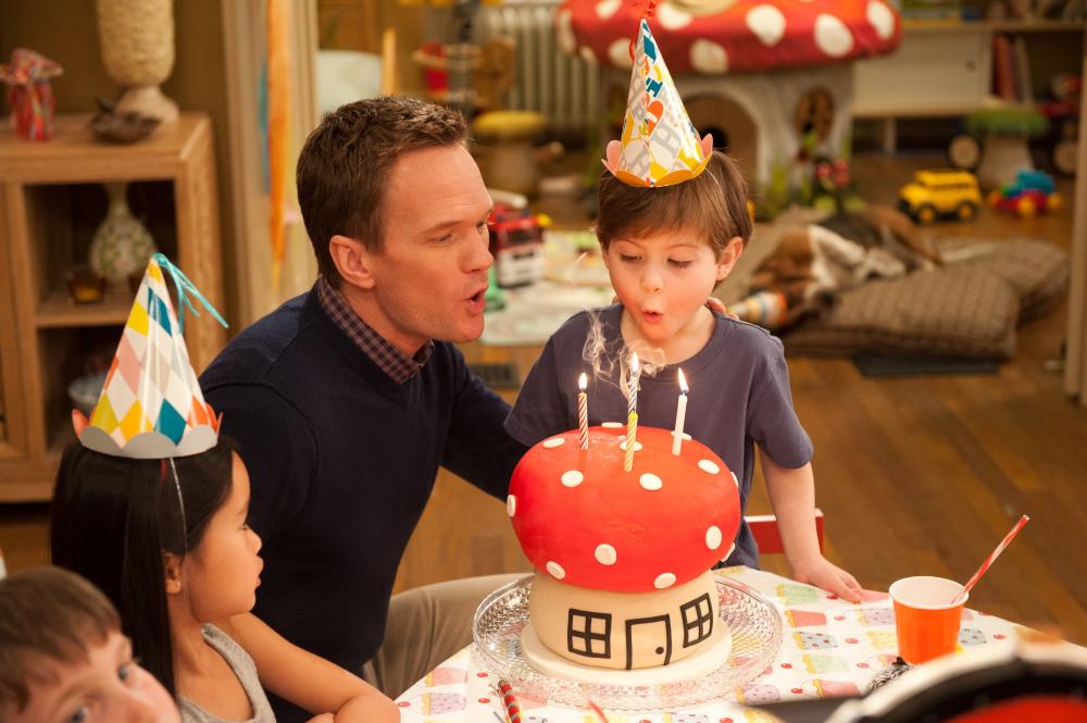 THE SMURFS 2, from left: Neil Patrick Harris, Jacob Tremblay, 2013. ©Columbia Pictures