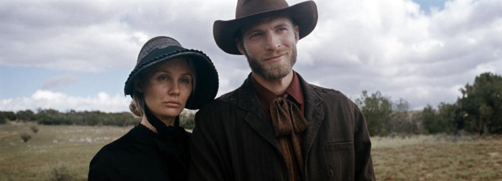 DEAD MAN'S BURDEN, l-r: Clare Bowen, David Call, 2012, ©Cinedigm
