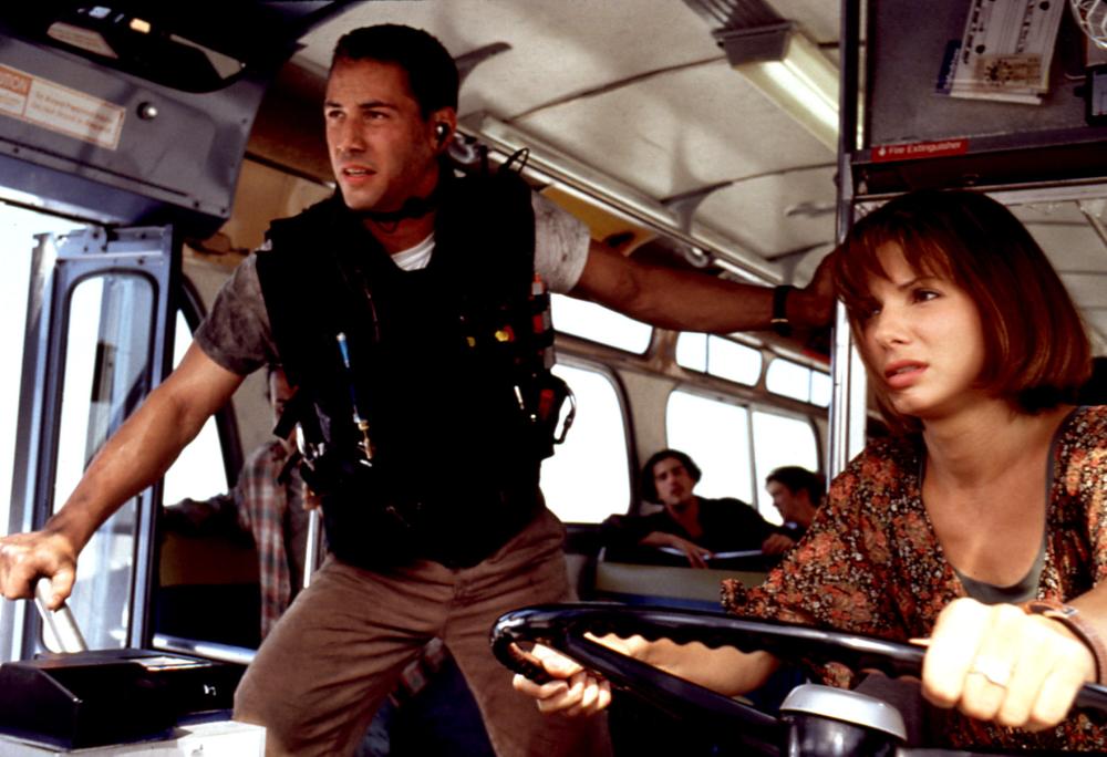 SPEED, Keanu Reeves, Sandra Bullock, 1994, TM and Copyright © 20th Century Fox Film Corp. All rights reserved..