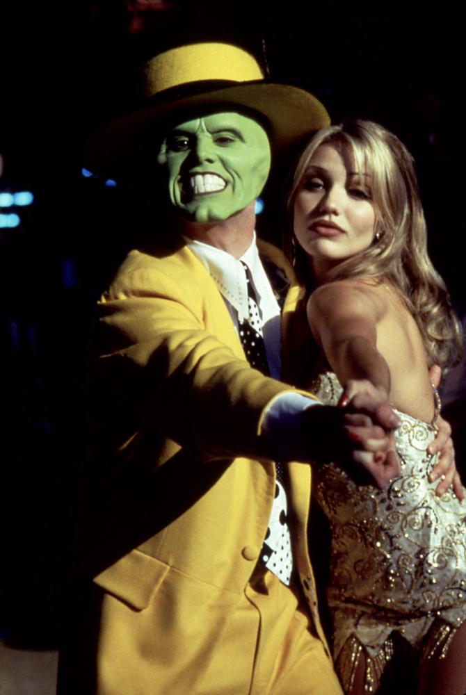 THE MASK, Jim Carrey, Cameron Diaz, 1994