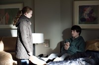 The Killing, Mireille Enos (L), Liam James (R), 'Keylela', Season 2, Ep. #7, 05/06/2012, ©AMC