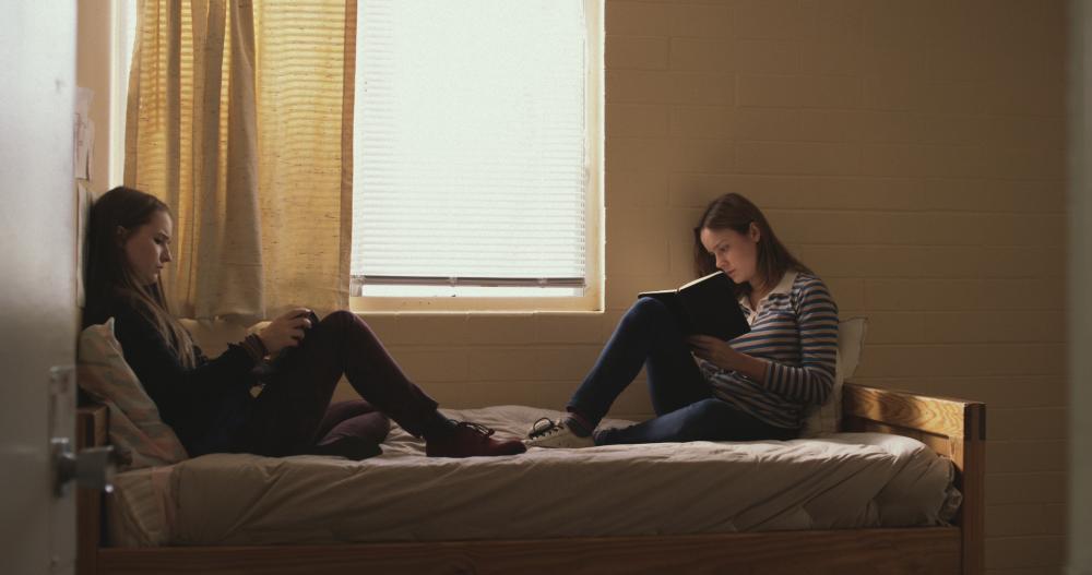 SHORT TERM 12, from left: Kaitlyn Dever, Brie Larson, 2013. ©Cinedigm
