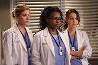 Grey's Anatomy, Tessa Ferrer (L), Jerrika D. Hinton (C), Camilla Luddington (R), 'I Want You With Me', Season 10, Ep. #2, 09/26/2013, ©ABC