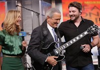 Good Morning America, Lara Spencer (L), Charles Gibson (C), Christopher Young (R), 'Season', ©ABC