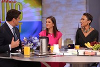 Good Morning America, Josh Elliott (L), Sarah Dessen (C), Robin Roberts (R), 'Season', ©ABC