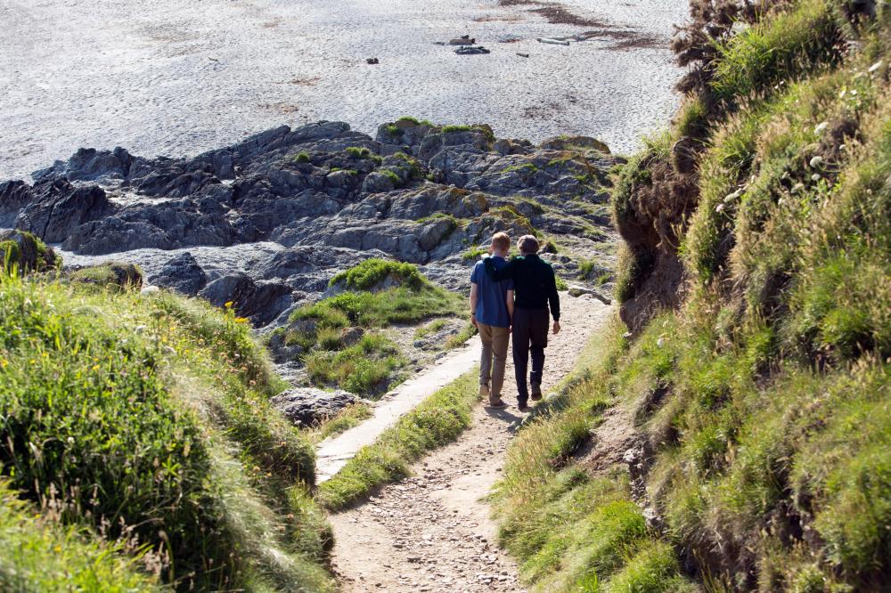 ABOUT TIME, from left: Domhnall Gleeson, Bill Nighy, 2013. ph: Murray Close/©Universal