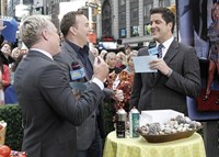 Good Morning America, Sam Champion (L), Clinton Kelly (C), Josh Elliott (R), 'Season', ©ABC