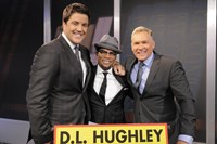 Good Morning America, Josh Elliott (L), D.L. Hughley (C), Sam Champion (R), 'Season', ©ABC