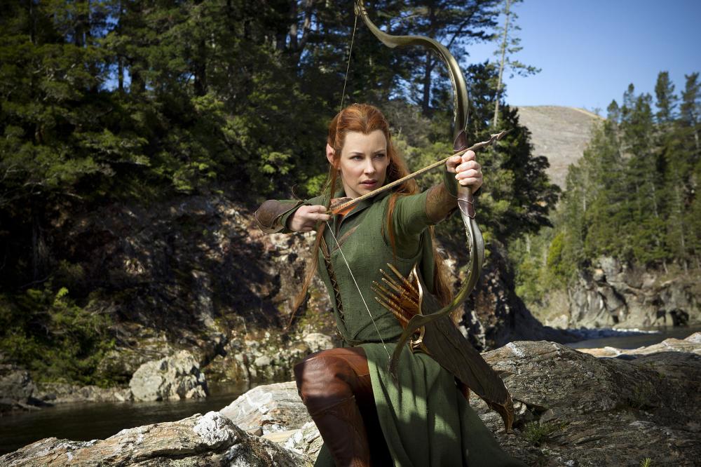 THE HOBBIT: THE DESOLATION OF SMAUG, Evangeline Lilly, 2013. ph: James Fisher/©Warner Bros. Pictures
