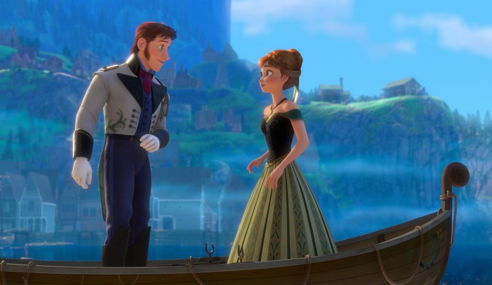 FROZEN, Hans (voice: Santino Fontana), Anna (voice: Kristen Bell), 2013. ©Walt Disney Pictures