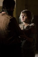 The Walking Dead, Melissa McBride (L), Brighton Sharbino (R), 'Isolation', Season 4, Ep. #3, 10/27/2013, ©AMC