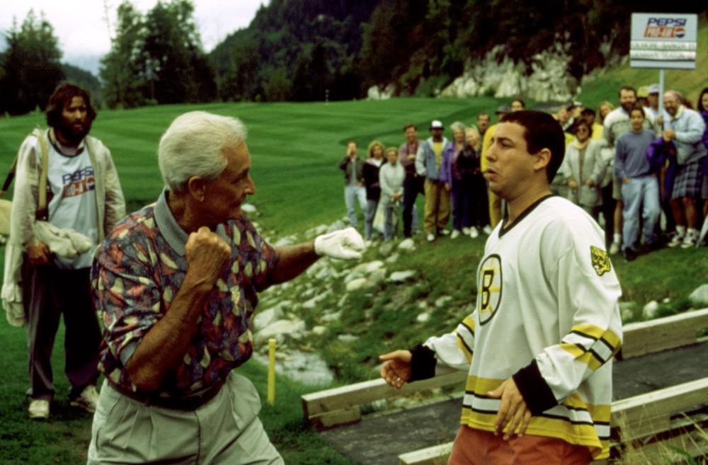HAPPY GILMORE, Bob Barker, Adam Sandler, 1996