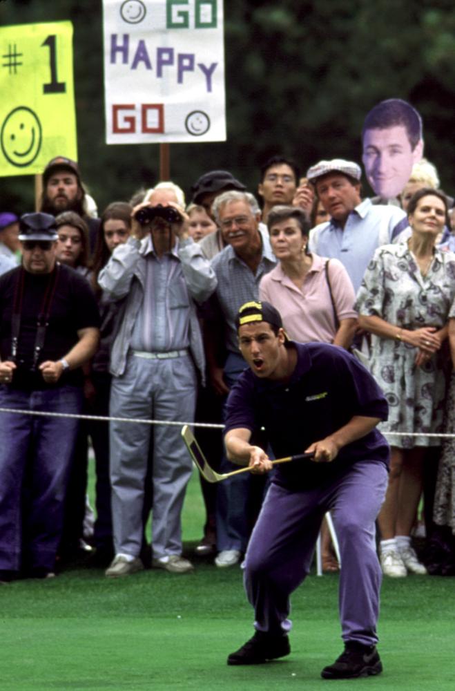 HAPPY GILMORE, Adam Sandler, 1996, golfer