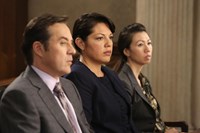 Grey's Anatomy, Currie Graham (L), Sara Ramirez (R), 'Sorry Seems to be the Hardest Word', Season 10, Ep. #9, 11/14/2013, ©ABC