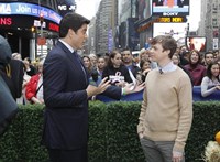 Good Morning America, Josh Elliott (L), Dane DeHaan (R), 'Season', ©ABC