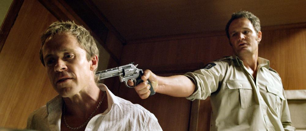 SWERVE, from left: Travis McMahon, Jason Clarke, 2011. ©Cohen Media Group