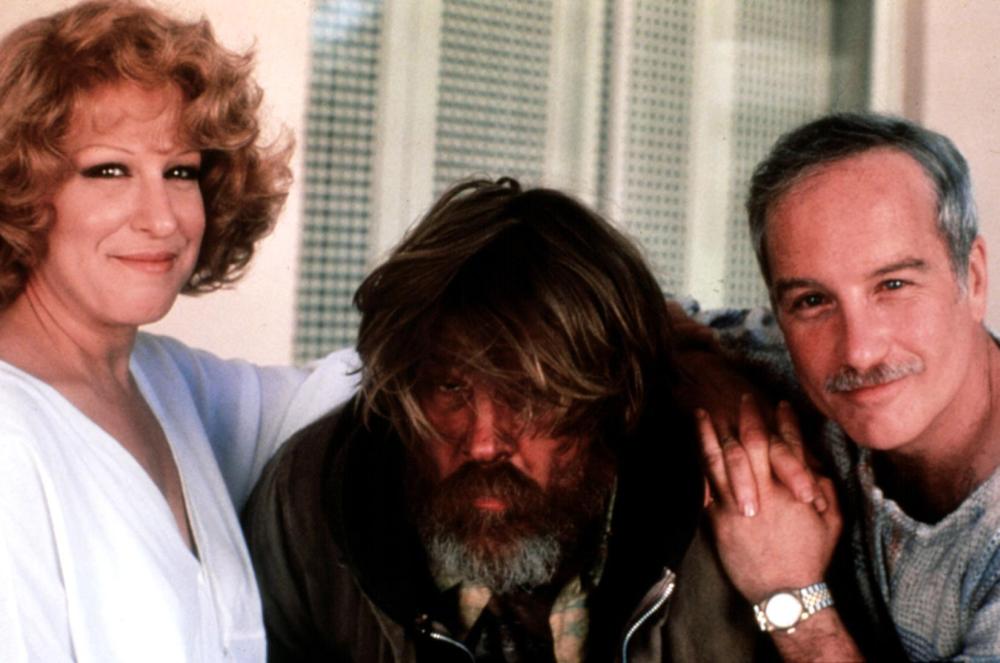 DOWN & OUT IN BEVERLY HILLS, Bette Midler, Nick Nolte, Richard Dreyfuss, 1986