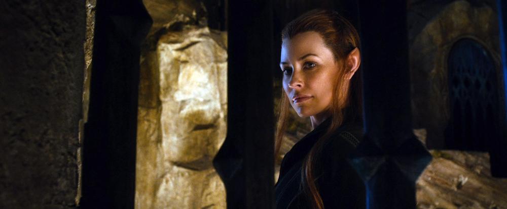 THE HOBBIT: THE DESOLATION OF SMAUG, Evangeline Lilly, 2013./©Warner Bros. Pictures