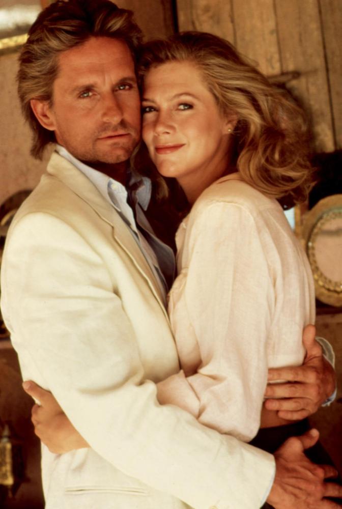 JEWEL OF THE NILE, Michael Douglas, Kathleen Turner, 1985