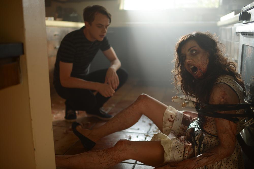 LIFE AFTER BETH, l-r: Dane DeHaan, Aubrey Plaza, 2014, ph: Gregory Smith
