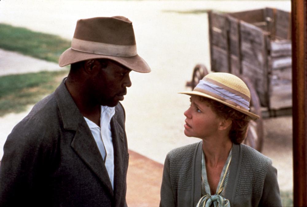 PLACES IN THE HEART, Danny Glover, Sally Field, 1984