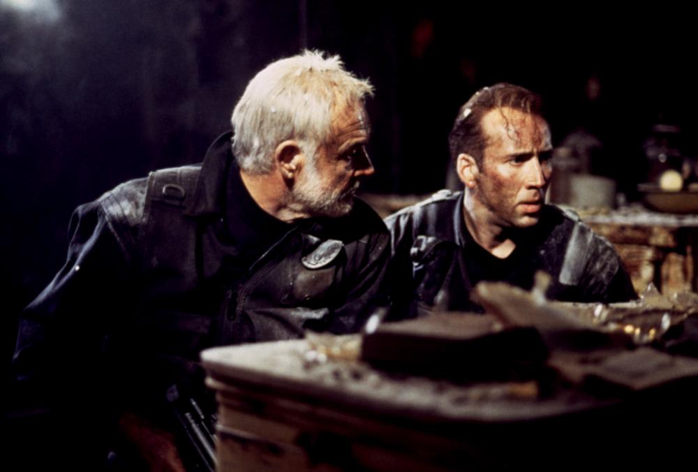 THE ROCK, Sean Connery, Nicolas Cage, 1996(c) Buena Vista Pictures.