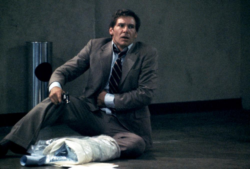WITNESS, Harrison Ford, 1985. (c) Paramount Pictures.