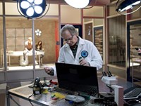 Intelligence, Josh Holloway (L), John Billingsley (R), 'Athens', Season 1, Ep. #9, 03/03/2014, ©CBS