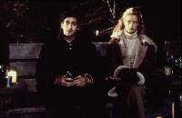 LIBERTY HEIGHTS, Adrien Brody, Carolyn Murphy, 1999, on the park bench