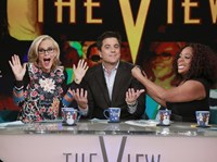 The View, Jenny McCarthy (L), Josh Elliott (C), Sherri Shepherd (R), 'Season 17', ©ABC