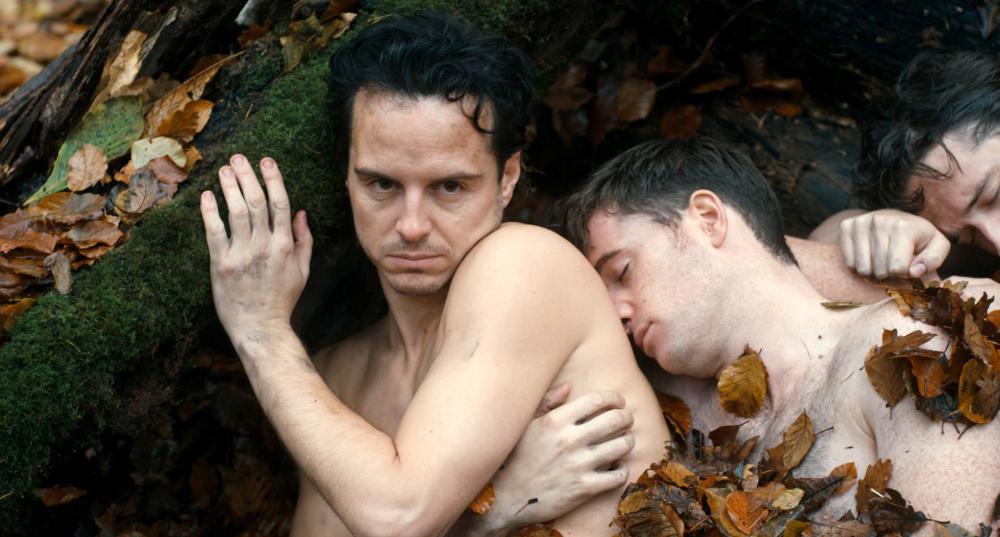 THE BACHELOR WEEKEND, (aka THE STAG), from left: Andrew Scott, Michael Legge, 2013. ©Arrow Film Distributors