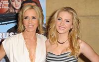 Felicity Huffman, Saxon Sharbino at arrivals for TRUST ME Premiere, Grauman''s Egyptian Theatre, Los Angeles, CA May 22, 2014. Photo By: Dee Cercone/Everett Collection