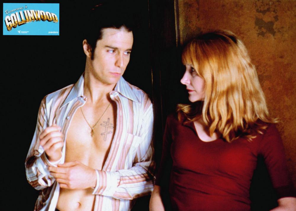 WELCOME TO COLLINWOOD, (aka BIENVENUE A COLLINWOOD), from left: Sam Rockwell, Patricia Clarkson, 2002, © Warner Brothers