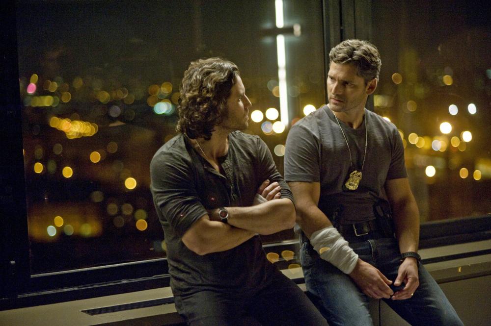 DELIVER US FROM EVIL, from left: Edgar Ramirez, Eric Bana, 2014. ph: Andrew Schwartz/©Screen Gems