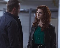Motive, Niall Matter (L), Julie McNiven (R), 'Overboard', Season 2, Ep. #3, 06/04/2014, ©ABC