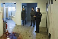Motive, Kristin Lehman (L), Louis Ferreira (C), Valerie Tian (R), 'Bad Blonde', Season 2, Ep. #6, 06/25/2014, ©ABC