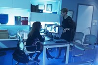 Motive, Lauren Holly (L), Kristin Lehman (R), 'Pitfall', Season 2, Ep. #7, 07/09/2014, ©ABC