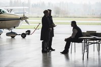 Motive, Kristin Lehman (L), Louis Ferreira (C), Jordan Becker (R), 'Pitfall', Season 2, Ep. #7, 07/09/2014, ©ABC